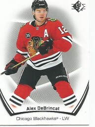 Alex DeBrincat Upper Deck SP Authentics 2022 Chicago 69